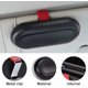 thumbnail image 3 of Estuche para gafas de coche, extensible, para visera, multifuncional, con ranuras para tarjetas (negro), 3 of 5