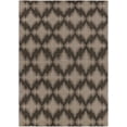 thumbnail image 4 of Hauteloom Marenisco Wool Living Room, Bedroom Area Rug - Contemporary - Charcoal, Light Gray, Peach - 5'6" x 8'6", 4 of 4
