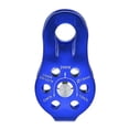 thumbnail image 5 of aluminium alloy heavy duty single rope pulley block climbing safety equipment (blue), 5 of 5