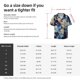 thumbnail image 5 of Balery Abstract Blue Squares Camisa Casual de Manga Corta con Botones para Hombre, Texturizada, Estilo Cubano, para Playa, Verano-Small, 5 of 5