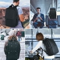 thumbnail image 5 of Laptop Backpack with Anti-Theft Ring.15.6 inch Notebook Computer Knapsack with USB Port, Men's Waterproof Backpack for School,Work or Travel, 5 of 7