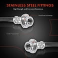 thumbnail image 4 of A-Premium Rear Driver or Passenger Brake Hydraulic Hose Compatible with Select Chevy Models - Spark 2016 2017 2018 2019 2020 - Replace# 95390030, 4 of 8