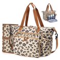 thumbnail image 1 of Bolso de Pañales Tote Tonyeee Grande para Viajes y Hospital con Estampado de Leopardo, 1 of 7