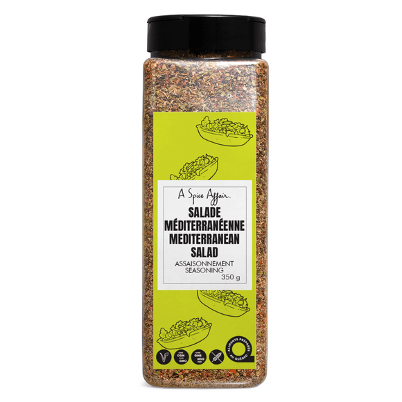 Mediterranean Salad Seasoning 350 g (12.3 oz) A Spice Affair Large Shaker