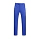 thumbnail image 1 of Pantalones de traje casuales con bolsillos y botones de color liso para hombre, 1 of 3
