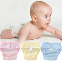 SPRING PARK Summer Baby Washable Girl Mesh Cotton Panties For Newborn