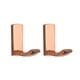 thumbnail image 1 of Soporte para Colgador de Puerta de Toalla de Bolsas de Pared Resistente de Latón 2 Piezas, 1 of 9