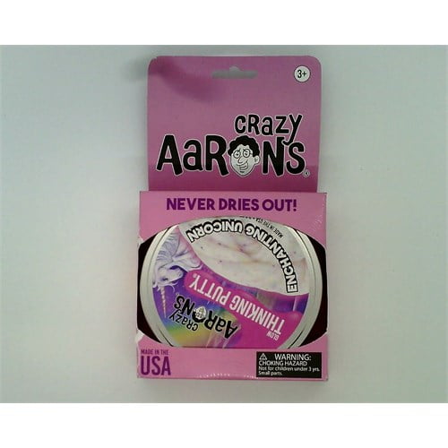 Crazy Aaron S Crazy Aaron S Enchanting Unicorn 4 Tin Thinking Putty Walmart Com Walmart Com