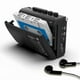 thumbnail image 1 of Panda 6501 Portable Tape AM/FM Radio Retro Cassette Music Player Walkman Tape Recorders with Loudspeaker 3.5mm Headphone Play, 1 of 5