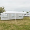 thumbnail image 5 of 2020 Newest 10 x30 ft Gazebo Tent, Upgraded Thicken Steel Tube Sunshade Shelter, Outdoor Wedding Party Camping Cater Events Pavilion Patio Tent with 8 Removable Sidewalls and Windows, B067, 5 of 9