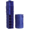 Pop-up Hamper and 13 Shelf Organizer, Blue