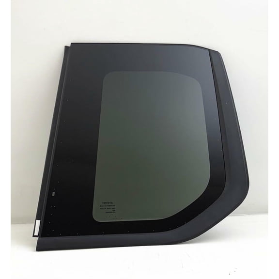 OEM Driver Left Side Quarter Window Quarter Glass Compatible with Toyota Tacoma Pickup 2-Door Extended Cab 2024-2025 Models