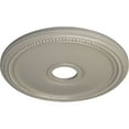 thumbnail image 3 of Ekena Millwork 18"OD x 3 5/8"ID x 1 1/8"P Diane Ceiling Medallion (Fits Canopies up to 5 3/8"), Hand-Painted Pearl White, 3 of 6