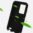 thumbnail image 2 of Allytech Military Grade Shockproof Case Cover for Samsung Galaxy S24 Ultra, Heavy Duty Protective Dustproof Three Layers Armor Phone Case for Galaxy S24 Ultra, Red, 2 of 5