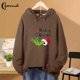 thumbnail image 1 of Drink Up Grinches Sudadera navideña Jersey de cuello redondo Mujer Algodón Sudadera con capucha de manga larga Envío gratis Ropa de calle de gran tamaño, 1 of 4