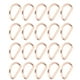 thumbnail image 1 of Herrajes para bolsos, 20 piezas de anillos en D de 4 x 38 x 23 mm, anillos en D para bolsos, diseño de última generación, 1 of 14