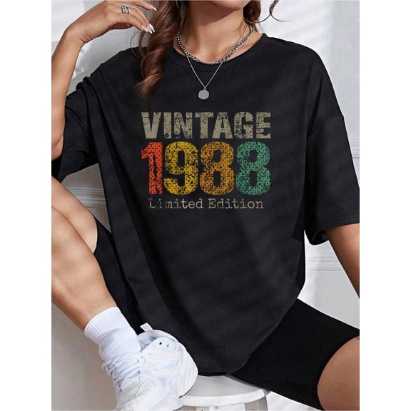 36 Year Old Gifts Vintage 1988 Limited Edition 36th Birthday T-Shirt