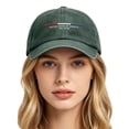 thumbnail image 4 of YYDENG Patriotic Floral Embroidered Baseball Hat Washed Distressed Cloth Hat Adjustable Back Closure Lightweight Cloth Cap, Commemorative 250th Anniversary Sun Hat Independence Day Camping Hiking, 4 of 6