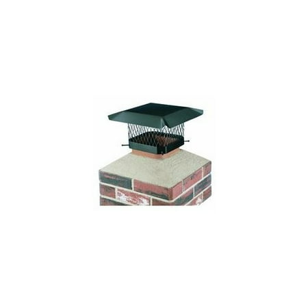 Chimney Cover - HY-C COMPANY INC SC1313 13x13 Black Chimney Cover