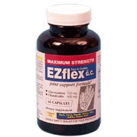 Ez Flex Force maximale glucosamine et de chondroïtine Joint Support Formula Capsules - 60 Ea