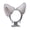 White, variant on SmartBy Plush Cat Ears Headband Cosplay Party Halloween Handmade Hair Hoop Party Atmosphere Photography Prop