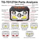 thumbnail image 3 of Billuyoard Linterna frontal LED potente para exteriores, ligera, recargable por USB, linterna para pesca, trabajo nocturno, correr, linternas de Iluminación y accesorios Billuyoard HA074328-00, 3 of 6
