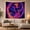 Phoenix Ring, variant on Fantasy Moth With Glowing Energy Portal in Cosmic Background, Mystical Psychedelic for Dark Art Lovers, Fantasy Wall Art Decor, Halloween Gift, Tapestry Wall Hanging for Bedroom and Living Room