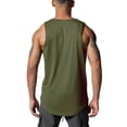 thumbnail image 4 of Sngxgn Men's Workout Tank Tops Gym Sleeveless T Shirt Bodybuilding Fitness Tank Tops(Green,L), 4 of 4