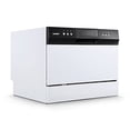 thumbnail image 3 of Comfee' Energy Star Countertop Portable Dishwasher, 6 Place Settings, 8 Wash Programs, for Apartments and RVs, Black/White, 3 of 11