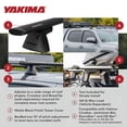 thumbnail image 4 of YAKIMA BaseLine Tours de Rayonnage Élégantes pour Véhicules avec Toit Nu, Ensemble de 4, 4 of 8