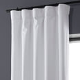 thumbnail image 5 of Exclusive Fabrics  Performance Linen Hotel Blackout Curtain (1 Panel) 50 X 96 - White, 5 of 5