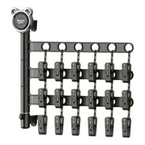 MERILER Multifunctional Folding Drying Rack: Space-Saving Wall-Hanging Solution for Clothes, Socks, and Underwear