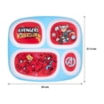 thumbnail image 3 of Plato Disney Avengers de Melamina con Divisiones para Alimentos, 3 of 4
