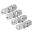 thumbnail image 4 of Adaptador de doble férula, adaptador de tubo de compresión de 4 piezas, unión reductora recta, unión reductora de acero inoxidable, máxima comodidad, 4 of 8