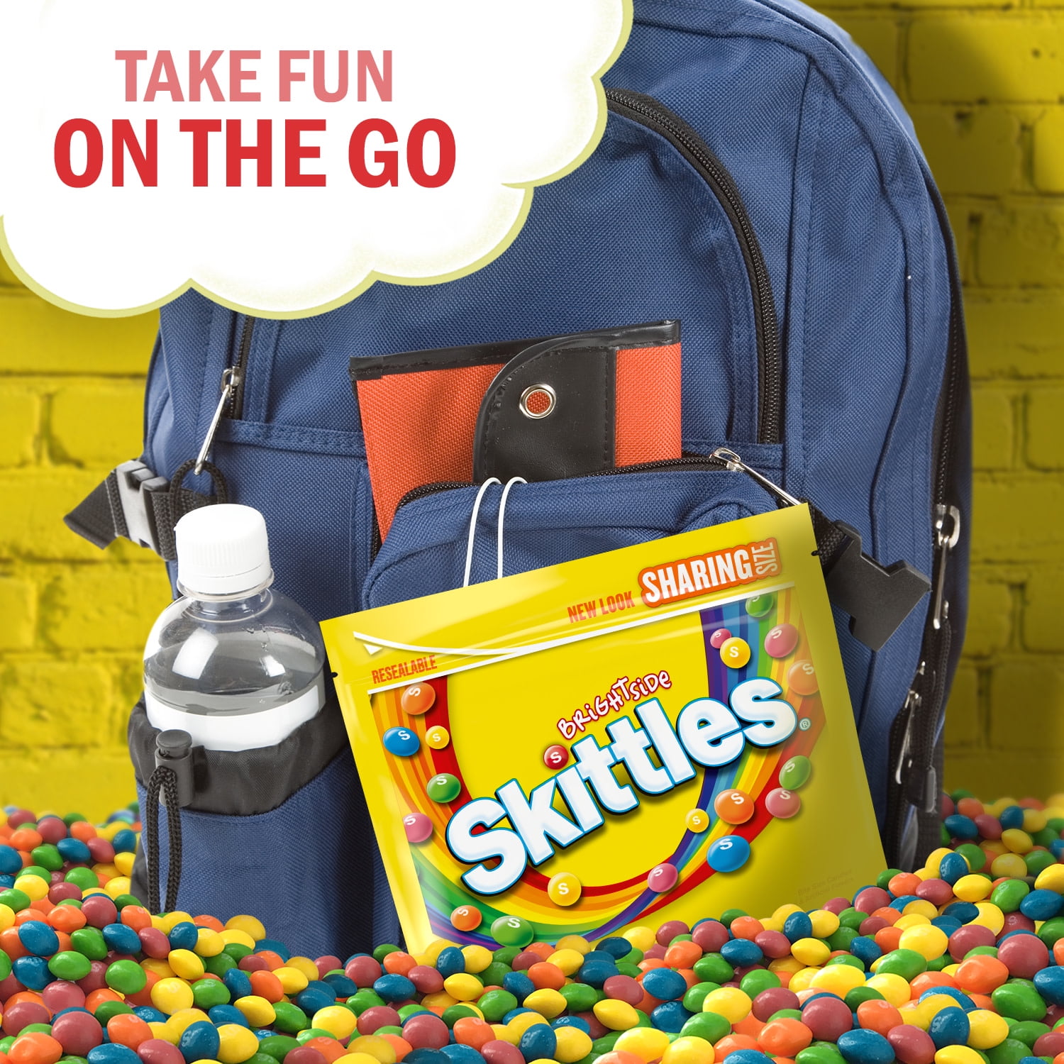 SKITTLES Brightside Sharing Size Candy, 15.6-Ounce Bag