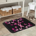 thumbnail image 7 of Yiaed Breast Cancer Print Flannel Doormat Mat Outdoor Indoor Door Mats,Welcome Matt Outdoor Front Door Mat Doormat Outdoor Mat Outdoor Mat,16"x24", 7 of 7