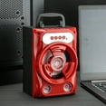 thumbnail image 2 of Latrodar Wireless Bluetooth Speaker K Song Volume Well-Made fer Portable Speaker Red 10x6.4 Inch Home Decor, 2 of 2