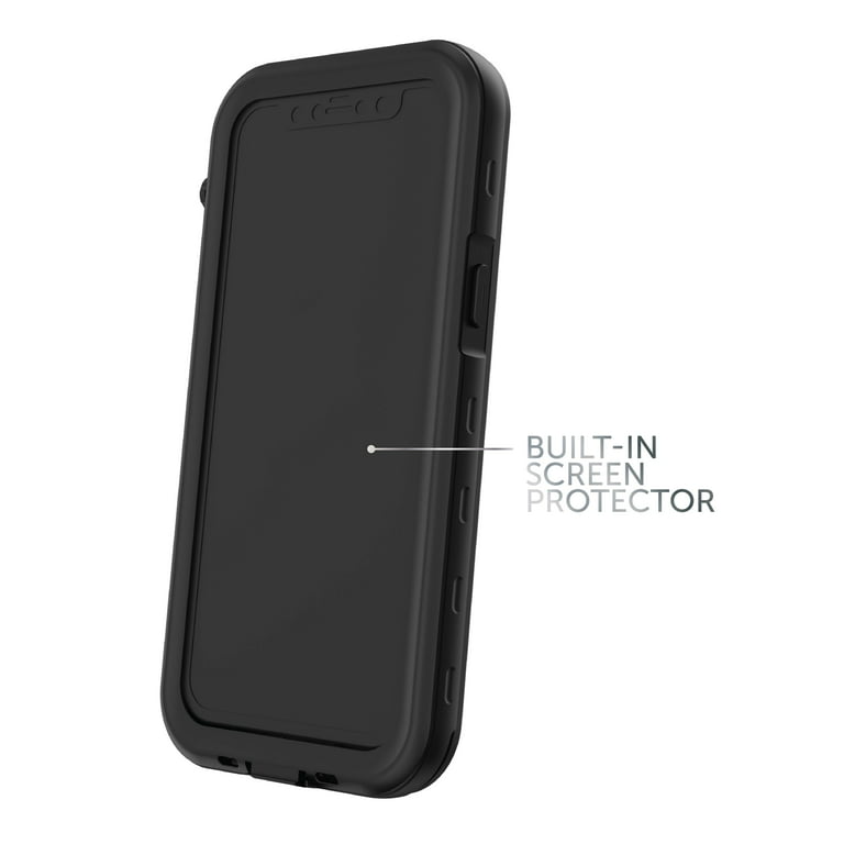 Nueboo Pack Full Protect Negro con Funda Total Cover + Cristal Templado  para iPhone 12 Mini, PcComp