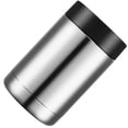 thumbnail image 3 of Cerveza de acero inoxidable Taza de conservación en frío de 12 oz de doble pared con aislamiento al vacío Lata de bebidas Enfriador de botellas de bebidas Advancent HA8533-00B, 3 of 7