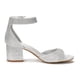 thumbnail image 3 of Sandalia DREAM PAIRS Tacón Grueso 5.6 cm Hebilla Ajustable Plata, 3 of 6