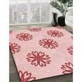 thumbnail image 2 of Ahgly Company Indoor Rectangle Patterned Valentine Red Area Rugs, 5' x 7', 2 of 6