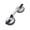 Silver Double claws, variant on Heavy Duty Aluminum Suction Cup For Glass Tiles Lifting With 2/3 Jaw Anti-slip Grip 400lbs