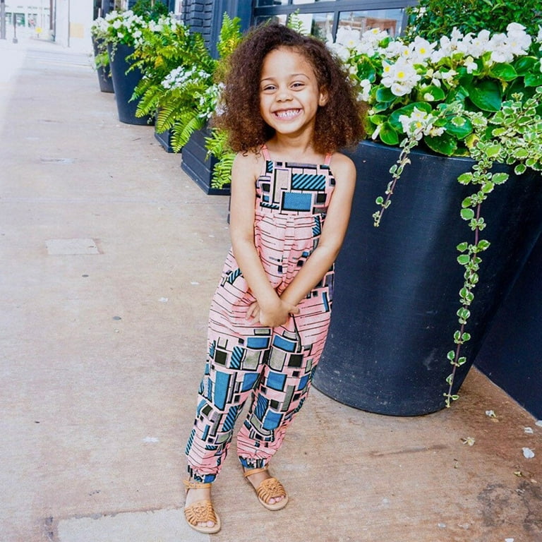 Ankara Denim Kids/Girl Dress