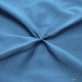 thumbnail image 3 of SGI Bedding 100% Egyptian Cotton 3PC Pinch Duvet Cover King Mediterranean Blue, 3 of 7