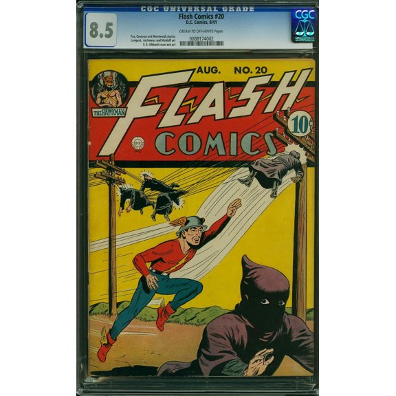 Flash Comics #20 - CGC 8.5 Comic Book