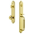 thumbnail image 3 of Grandeur Arccgrbou_Esetd_Na Arc Solid Brass Rose Dummy Full Plate "C" Grip Handleset -, 3 of 5
