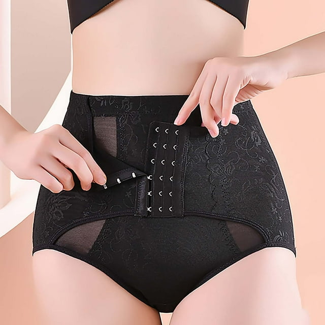 Fajas Braguitas de mujer Encaje Cintura alta Levanta glúteos Abdomen Fajas de una pieza Fajas para mujer