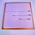 thumbnail image 7 of Sterling Silver Extenders Chain Necklace Extension Chains for Jewelry Making 3 PCS(1 2 3 inch), 7 of 7