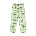 thumbnail image 4 of Balery Men'S Green Avocado Pants,Sleepwear Pants,Pajama Pants,Pj Bottoms Drawstring And Pockets-Small, 4 of 9