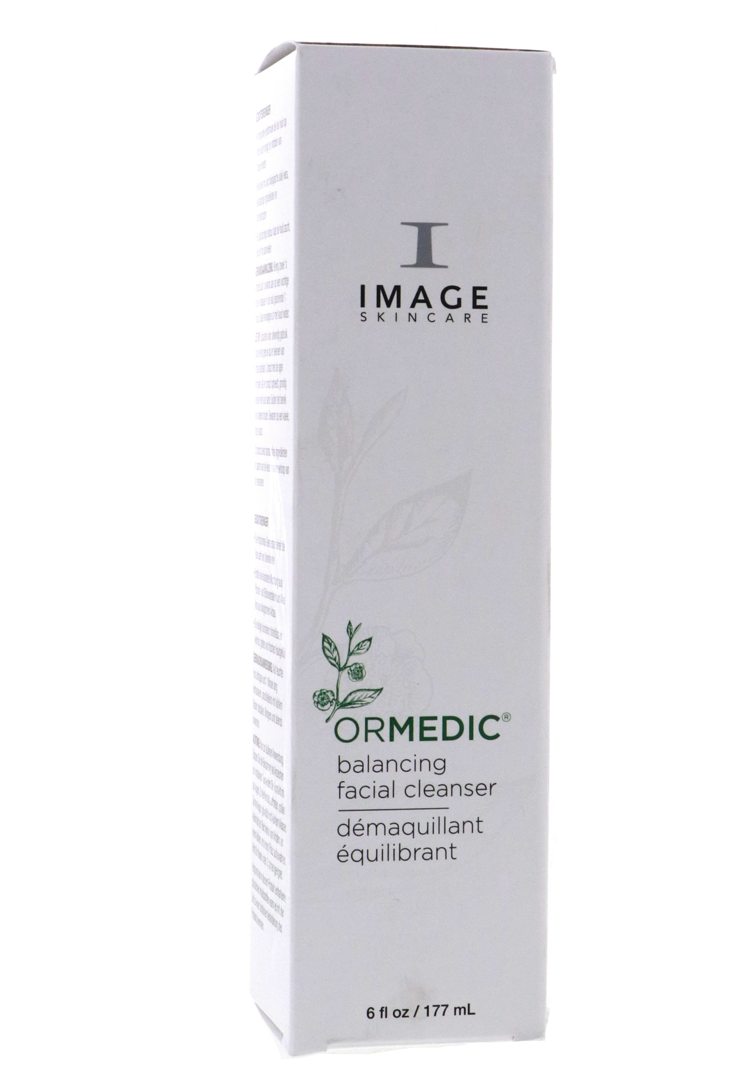 IMAGE Skincare, ORMEDIC pH Balancing Facial Cleanser, Hydrating and Mild Foaming Face Wash with Aloe Vera, 6 fl oz
